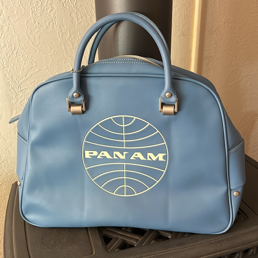 Blue Pan Am Travel Bag